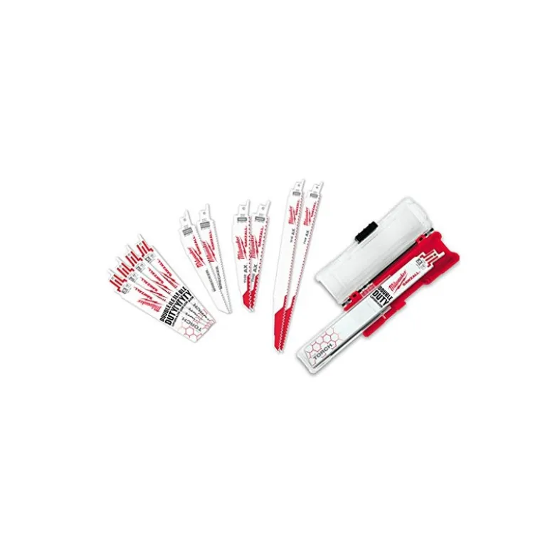 Set 12 lames universelles de scies sabres - Milwaukee | 49472229