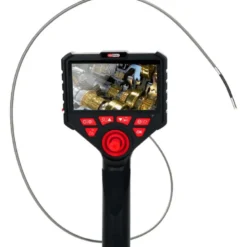 Set vidéoscope HD avec sonde de caméra frontale HD 720° et 0° Ø 3,9 mm, gaine flexible en PVC - KSTools | 550.7580