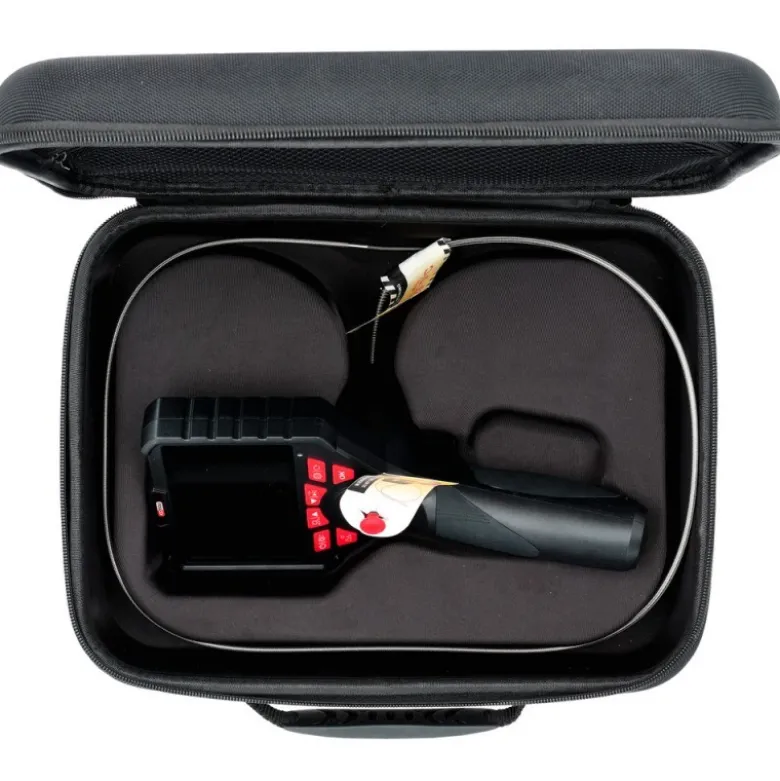 Set vidéoscope HD avec sonde de caméra frontale HD 720° et 0° Ø 3,9 mm, gaine flexible en PVC - KSTools | 550.7580