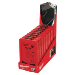 STARTER KIT de 3 forets 1 burin pointu et 1 burin plat SDS+ MILWAUKEE | 4932430002
