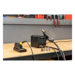 Station de soudage plastique à air chaud 2 en 1 avec fer à souder KSTOOLS | 150.1015F