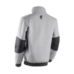 Sweat - ORCKA - Molleton 70% CO/30% PES + TPU membrane + Micromink 520g/m2 - Gris chiné clair - COVERGUARD | 5ORC550