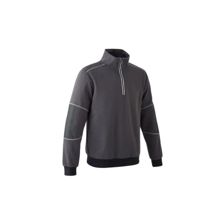 Sweat - ORCKA - Molleton 70% CO/30% PES + TPU membrane + Micromink 520g/m2 - Anthracite - COVERGUARD | 5ORC150