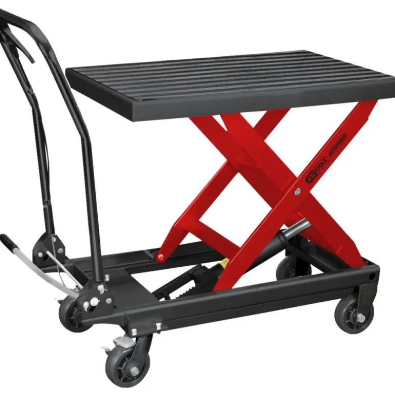 Table de dépose hydraulique Performance sur roulettes, 500 kg - KSTools | 160.1315
