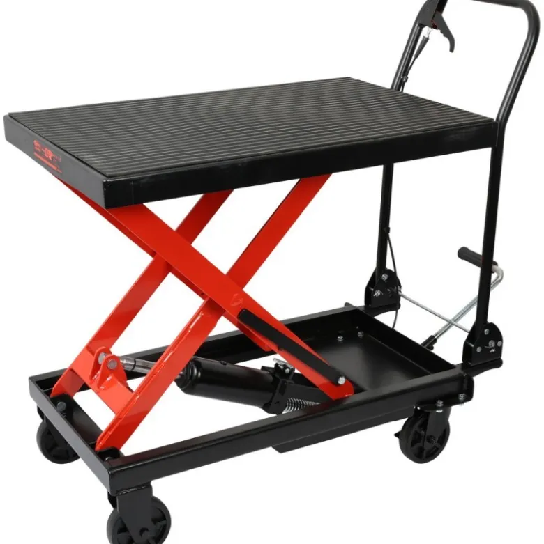 Table de dépose hydraulique Performance sur roulettes, 500 kg - KSTools | 160.1315