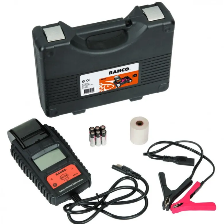 Tester digital de batteries 6/12 V avec imprimante - Bahco | BBT80