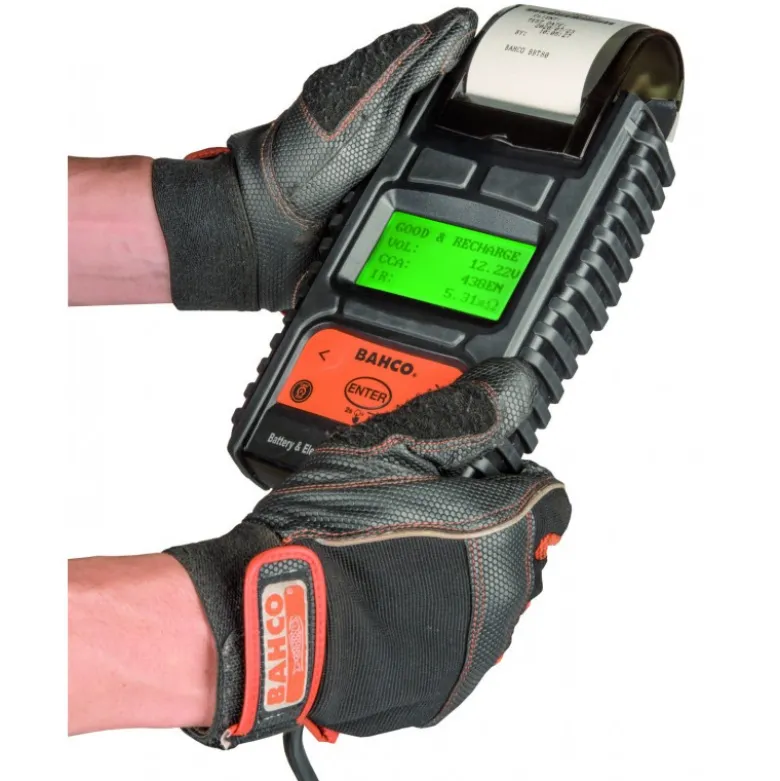 Tester digital de batteries 6/12 V avec imprimante - Bahco | BBT80