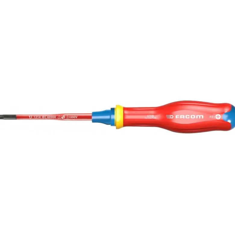 Tournevis Borneo PZb-1x100 isolé 1000V-slim - FACOM FRANCE | ATDB1X100TVE