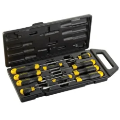 TOURNEVIS CUSHION GRIP - JEU DE 10 PIÈCES STANLEY 2-65-005