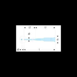 Tournevis de pécision Micro-Tech 2 x 35mm PH.00 pour empreinte Phillips et Pozidriv - FACOM FRANCE | AEFP.00X35