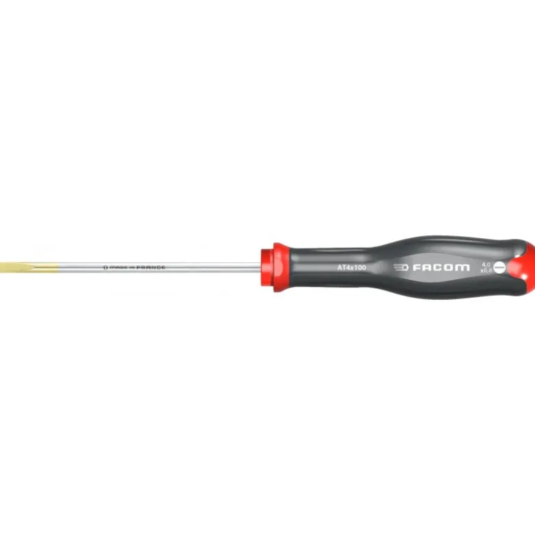 Tournevis Protwist plat 4x100 - FACOM FRANCE | AT4X100
