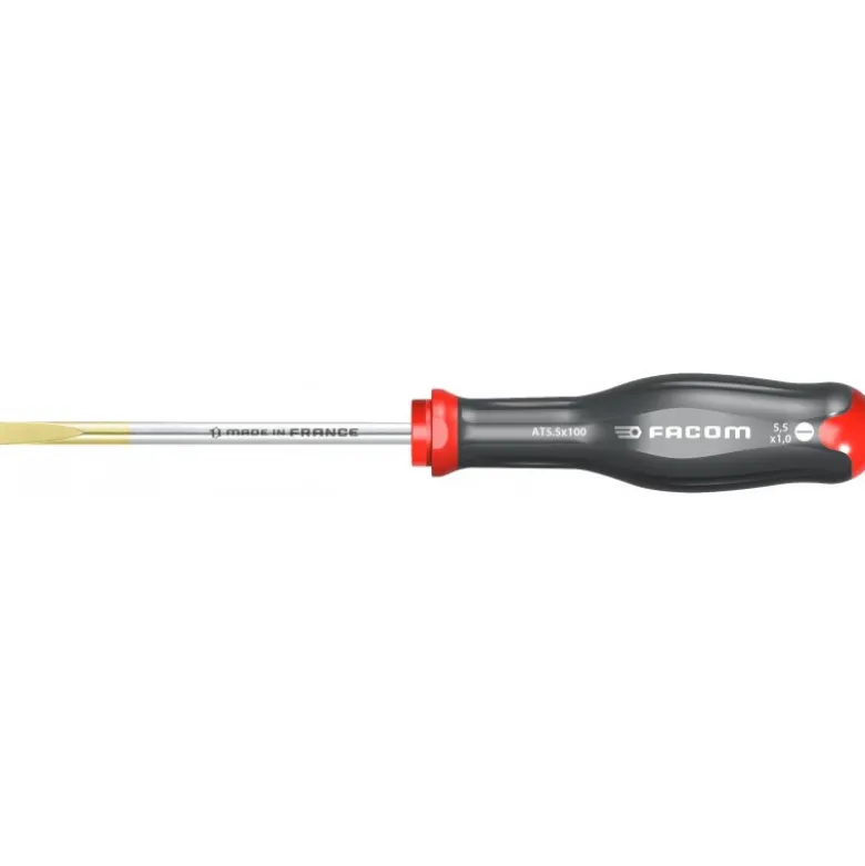 Tournevis Protwist plat 5.5x100 - FACOM FRANCE | AT5.5X100