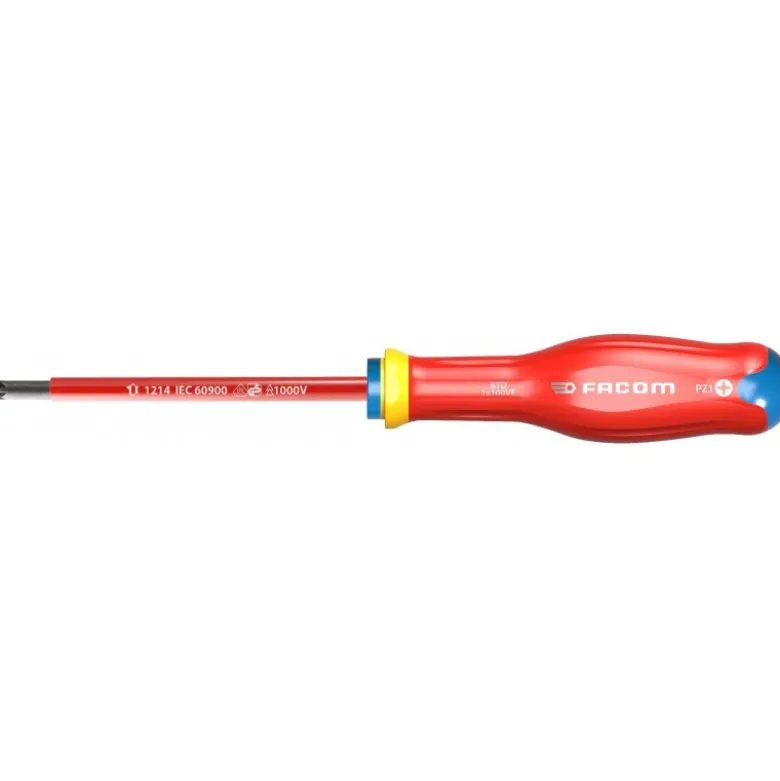 Tournevis Protwist PZ1x100 isolé 1000V - FACOM FRANCE | ATD1X100VE