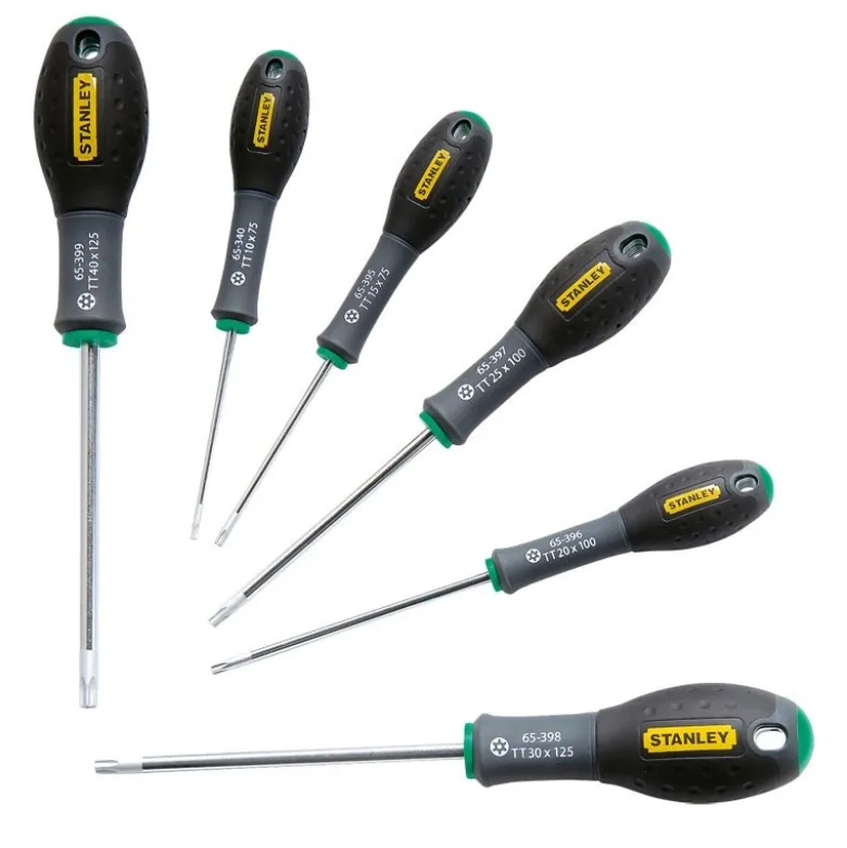 TOURNEVIS TAMPER TORX - JEU DE 6PCS FATMAX - STANLEY FRANCE | 0-65-099