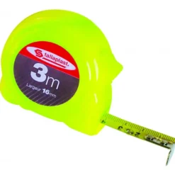 TRIPLE METRE BOITIER FLUO ROUGE 16MM TALIAPLAST | 490203