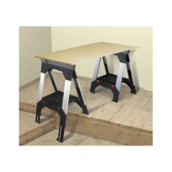 Tréteaux bimatiere ajustables Fatmax - lot de 2 tréteaux L 68,5 x H 10 x P 83 cm - STANLEY | 1-92-980