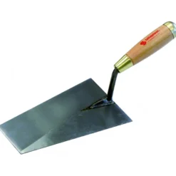 TRUELLE LISSEUSE BOUT CARRE SOUDEE 24CM MANCHE BOIS TALIAPLAST | 430904