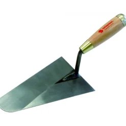TRUELLE LISSEUSE BOUT ROND SOUDEE 18CM MANCHE BOIS TALIAPLAST | 430801