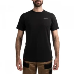 T-SHIRT HYBRID MANCHES-COURTES GRIS MILWAUKEE | 4932492968
