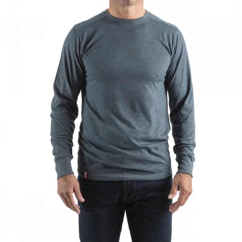 T-SHIRT HYBRID MANCHES-LONGUES BLEU MILWAUKEE | 4932492993