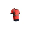 T-shirt manches courtes - KOMO - 55% CO/45% PES 150g/m2 + Mesh + Bandes segmentées - Rouge HV/Marine - COVERGUARD | 7KOMR