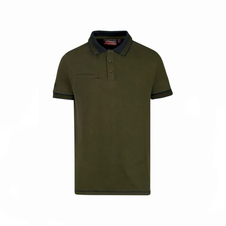 T-Shirt & Polo Way Dark Green U-Power | EY264DG