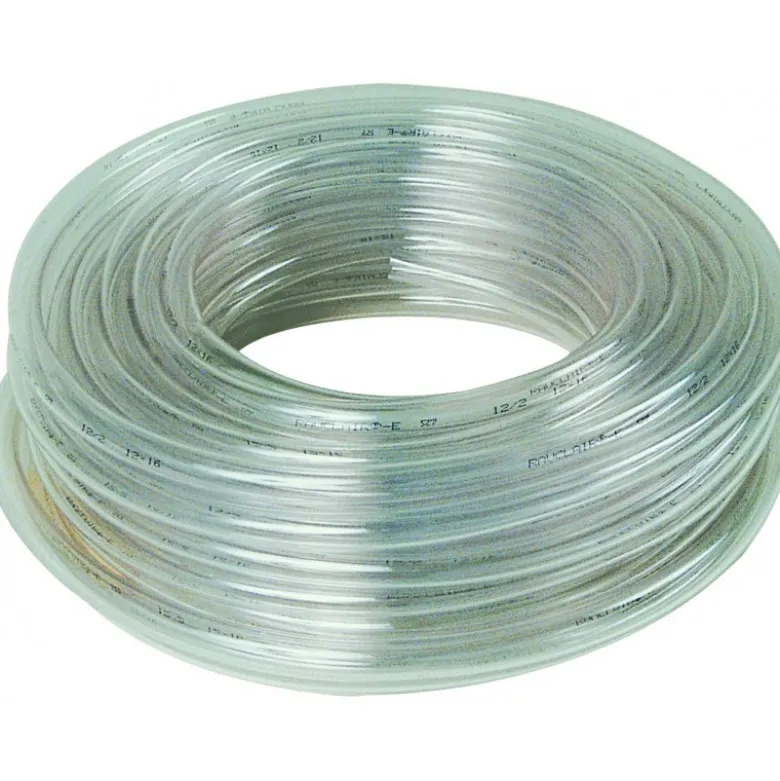 TUYAU CRISTAL POUR FIOLE A NIVEAU D.12X16MM L.25M TALIAPLAST | 400302
