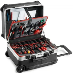 Valise container à roulettes serrures TS Facom | BV.61A