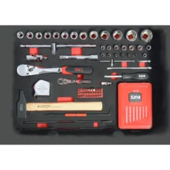 Valise trolley 136 outils SAM | CP-136N