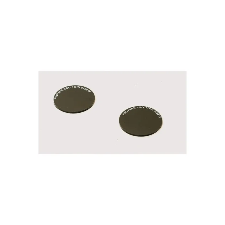 Verres de soudure - piece de rechange pour REVLUX 2 - T5 (boîte de 100) - COVERGUARD | 6WEL050