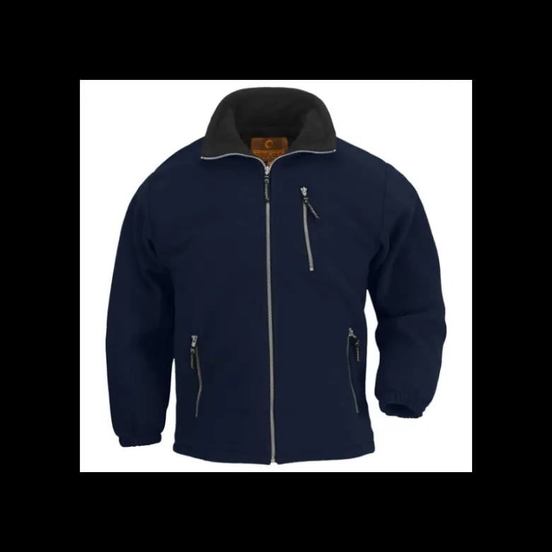 Veste bleue ANGARA - double surface micropolaire - COVERGUARD | 5VANB
