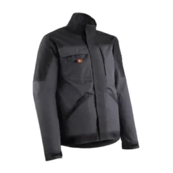 Veste - CRISTOBAL - RIPSTOP 60% CO/40% PES 280g/m2 + Stretch + Oxford - Anthracite/Citrouille - COVERGUARD | 5CRJ150