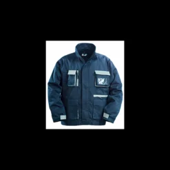 Veste de travail NAVY marine et gris - 60 % coton - 40 % polyester - COVERGUARD | 8NAVV