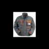 Veste de travail PADDOCK grise et orange - 60 % coton - 40 % polyester - COVERGUARD | 8PADV