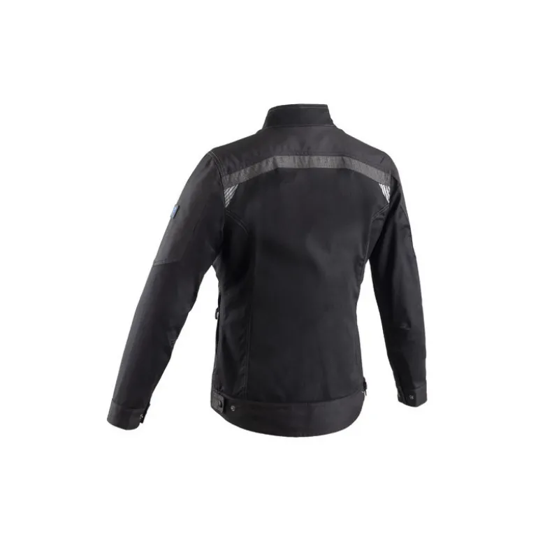 Veste femme - CASITA - 65% PES/32% CO/3% EA 250g/m2 + Oxford - Noir/Bleu - COVERGUARD | 5CAJ010