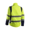 Veste - HIBANA - 60% CO/40% PES 270g/m2 + Stretch - Jaune HV/Marine - COVERGUARD | 5HBJ160
