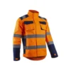 Veste - HIBANA - 60% CO/40% PES 270g/m2 + Stretch - Orange HV/Marine - COVERGUARD | 5HBJ170