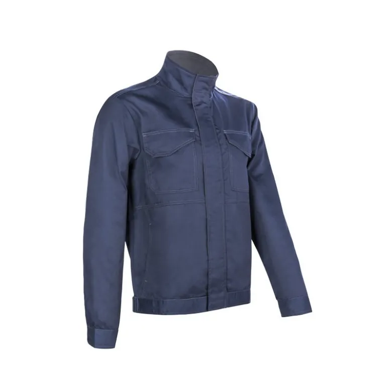Veste - IRAZU - 60% CO/40% PES 300g/m2 - Marine - COVERGUARD | 5IRJ120