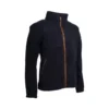 Veste - KOALA - Polaire 100% PES recyclé - 350g/m2 - Noir/Citrouille - COVERGUARD | 5KOA310