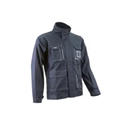 Veste - NAVY II - 60% CO/40% PES 245g/m2 - Marine/Gris - COVERGUARD | 5NAV050
