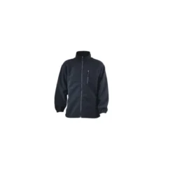 Veste noire ANGARA - double surface micropolaire - COVERGUARD | 5VANN