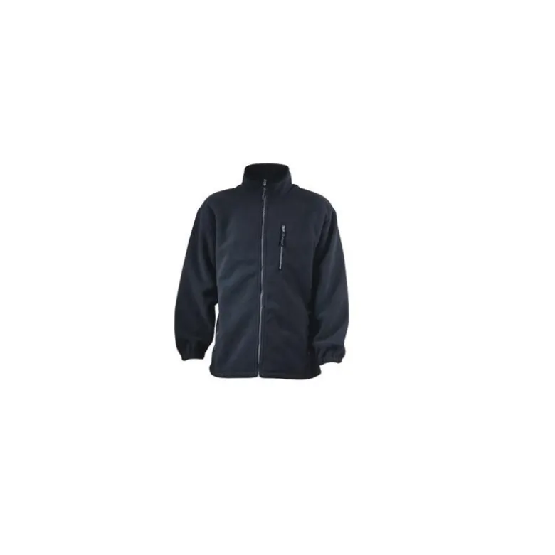 Veste noire ANGARA - double surface micropolaire - COVERGUARD | 5VANN