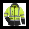 Veste polaire STATION Hi-Viz - jaune / marine - manches amovibles - Coverguard | 7PSTYS