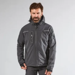 Veste Soft Shell Space Asphalt Grey U-Power | FU187AG