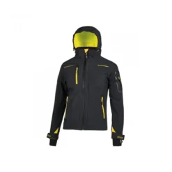 Veste Soft Shell Space Lady Black Carbon U-Power | FU259BC