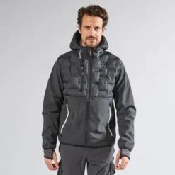 Veste Soft Shell Spock Grey Meteorite U-Power | FU213GM