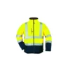 Veste softshell 2/1 - STATION - Jaune HV/Marine - COVERGUARD | MO70630