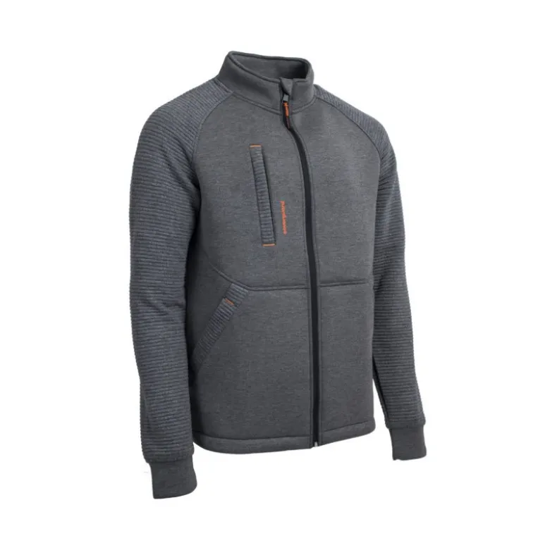 Veste thermique - HIPPO - Maille 3D 78% PES/16% VI/6% EA 320g/m2 - Gris chiné - COVERGUARD | 5HIP350