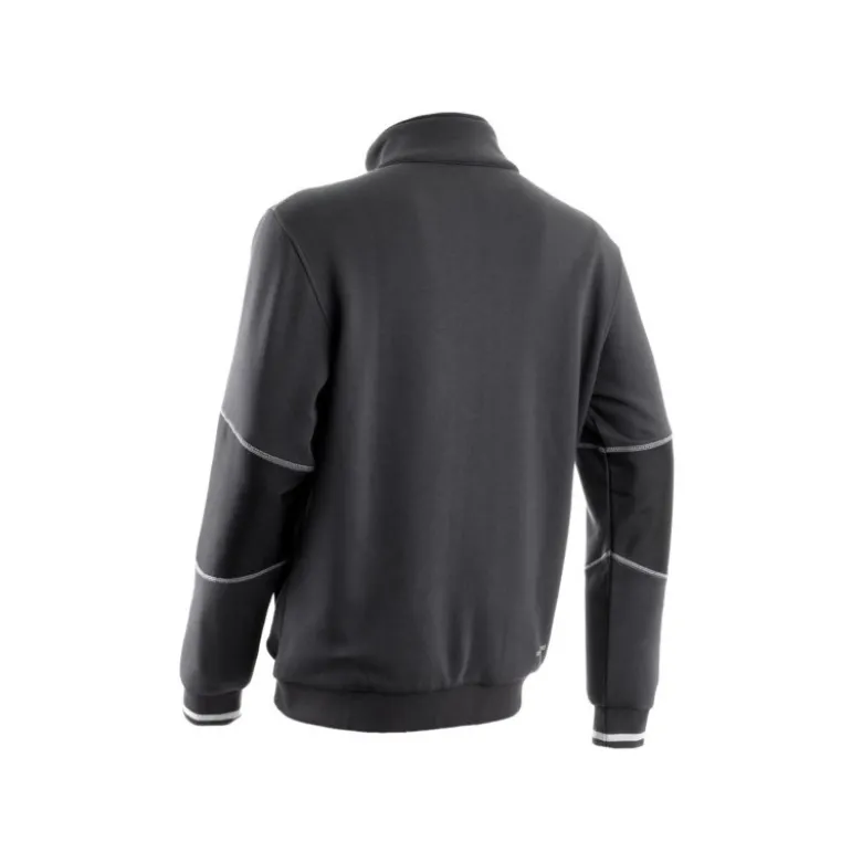 Veste thermique - KIJI - Molleton 70% CO/30% PES 300g/m2 + Empiècements 300D Oxford - Anthracite - COVERGUARD | 5KIJ150