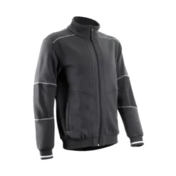 Veste thermique - KIJI - Molleton 70% CO/30% PES 300g/m2 + Empiècements 300D Oxford - Anthracite - COVERGUARD | 5KIJ150